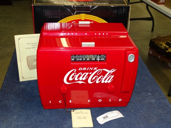 Coca-Cola Retro Radio & Tape Player New Old Stock