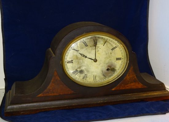 Gilbert Walnut Case Mantel Clock