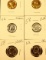 1958 & 62 UNC Roosevelt Dimes,Nickels,Pennies
