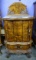 Burl Walnut Louis XV style Bedside Table