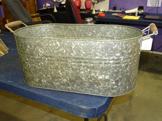 Zinc Wash Boiler 27" long