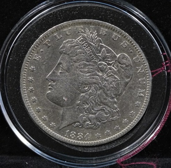 1884O Morgan Silver Dollar