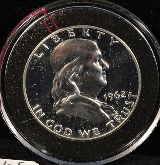 1962 Franklin Half Dollar Beautiful