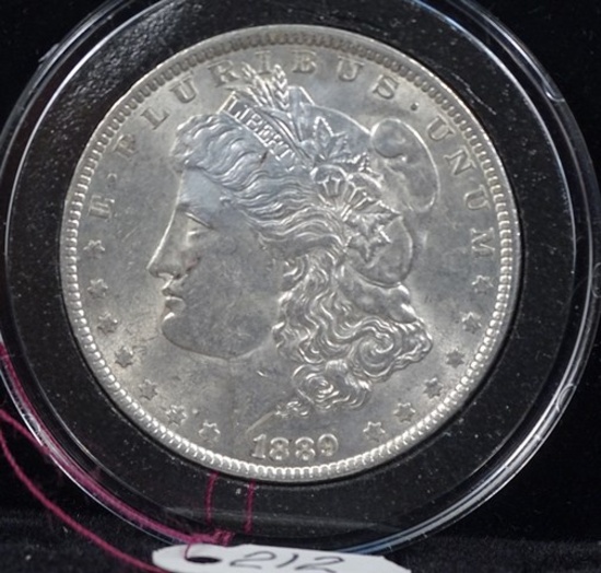 1889 Morgan Silver Dollar