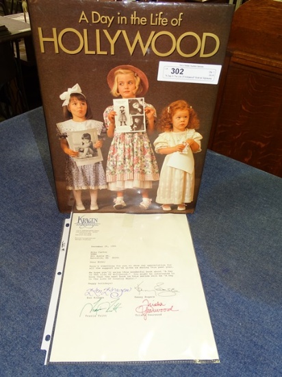 "A Day In The Life Of Hollywood" Book w/ Signaures