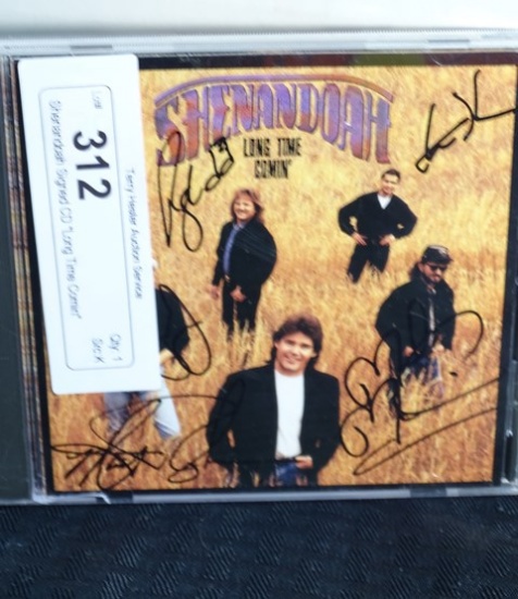 Shenandoah Signed CD "Long Time Comin"