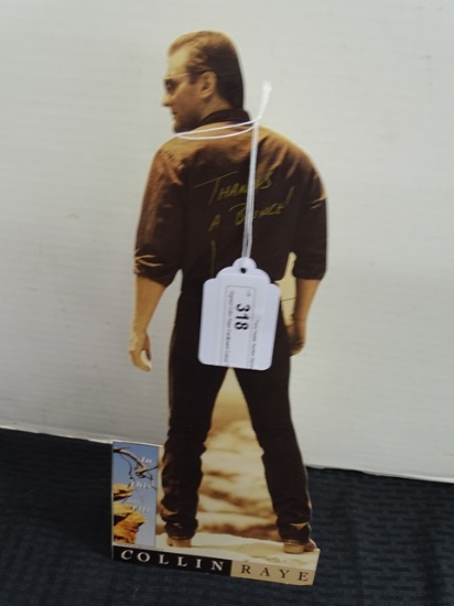 Signed Collin Raye Cardboard Cutout "In This Life"