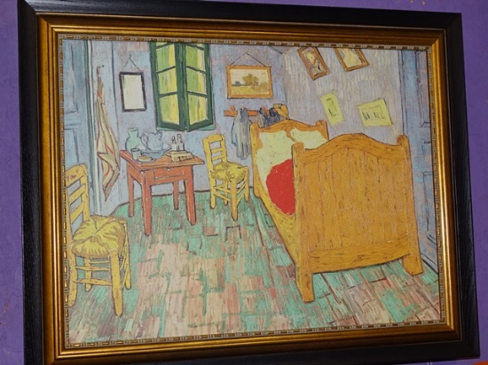 Van Gogh Print on Canvas 29" x 23"