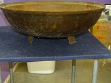 Cast Iron 3 Footed Pot