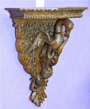 Wooden Hand Carved Sconce 17