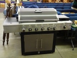 Brinkmann Gas Grill w/ Fryer 6 Burners