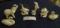 Lot Of 6 Lenox Animals Elephant,Bear,Swans,Dolphis