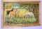 Large Framed Tapestry of Horses 55