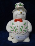 Lenox Frosty the Snowman Cookie jar 13