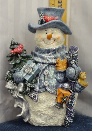 Home Interiors Snowman 10+" tall