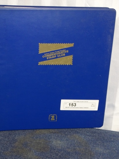 1986-89 Commemorative Stamp Collection