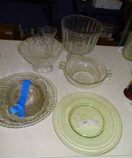 Box Lot Crystal Glassware