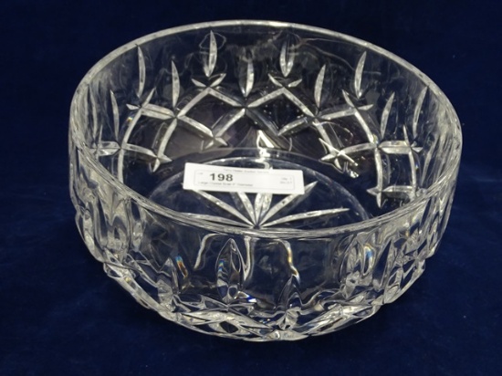 Large Crystal Bowl 9" Diameter