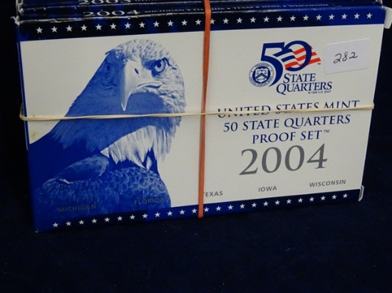 3 US Mint Coin Sets 1999 Proof Set & 2003,04