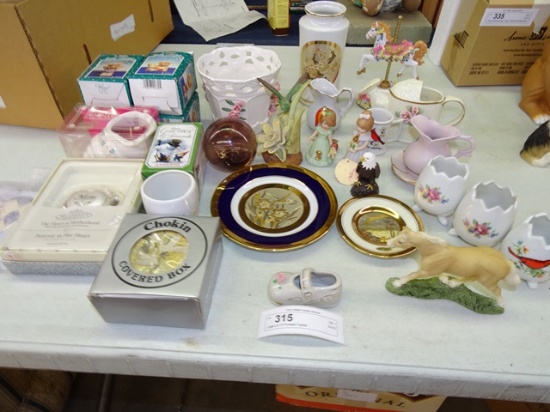 Large Lot Of Porcelain Figures