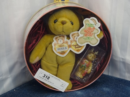 Cherished Teddies Gift Set in Tin