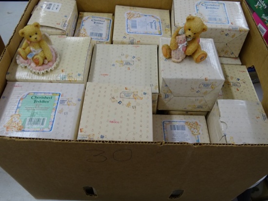 Box Lot 25+ Pcs Cherished Teddies