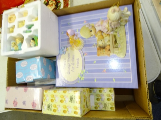 Box of 10 Precious Moments Figurines