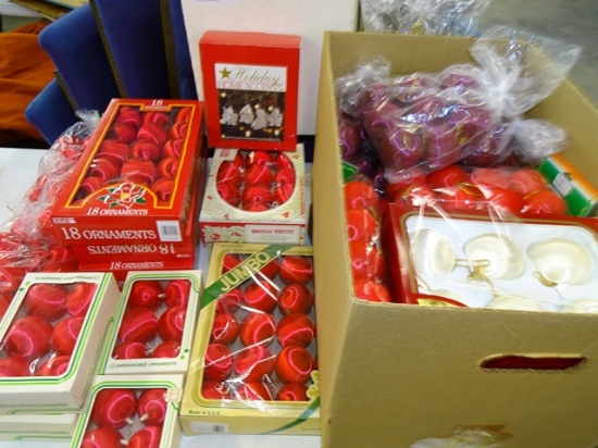 2 Box Lots  Christmas Ornaments
