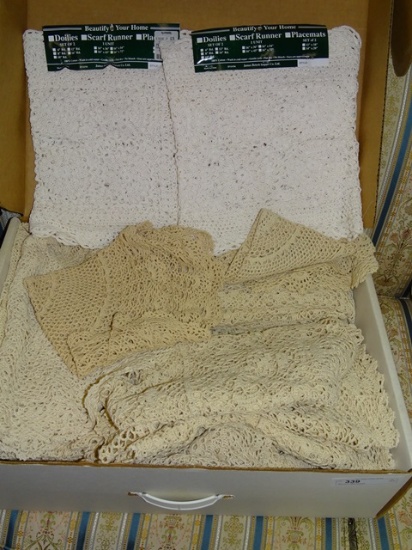Box Lot of Table Runners