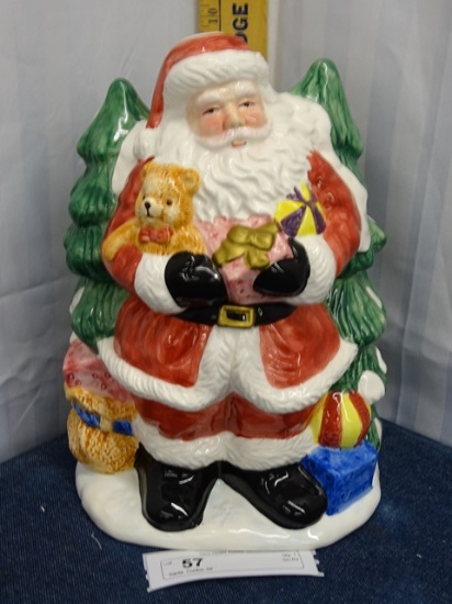 Santa  Cookie Jar