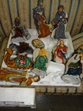 11 Pc Porcelain Nativity Set