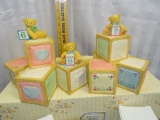 Cherished Teddies Stage & 6 Figures