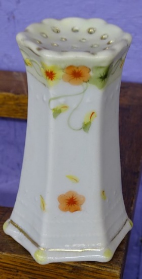 Hand painted Nippon Antique Hat Pin Holder 4.25"