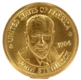 1/2 OZ GOLD 1984 USA John Steinbeck Coin