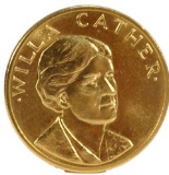 1/2 OZ GOLD 1981 USA Willa Cather Coin