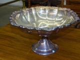 Large Silver Plate Bowl 6