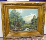Nice Victorian Frame With Landscape 29