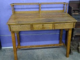 Solid oak Receiving desk for Cotton Broker