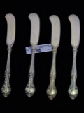 Sterling 4 Butter Knives by Gorham 105 grams