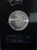1884 CC UNC Morgan Silver Dollar