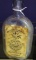 SC DISPENSARY BOTTLE W/PAPER LABEL 6 1/2