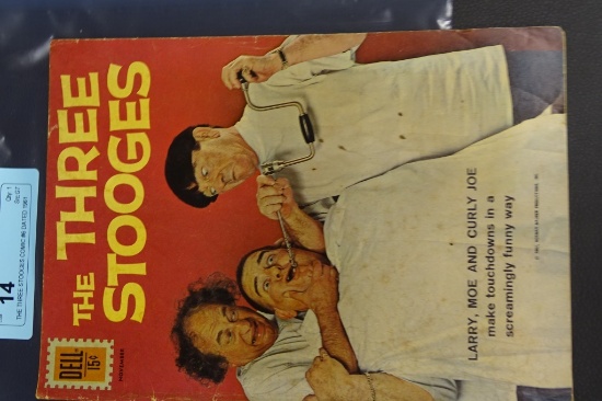 THE THREE STOOGES COMIC #6 DATED 1961