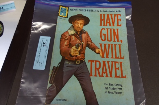 HAVE GUN WILL TRAVEL" PALADIN" COMIC #12 1961
