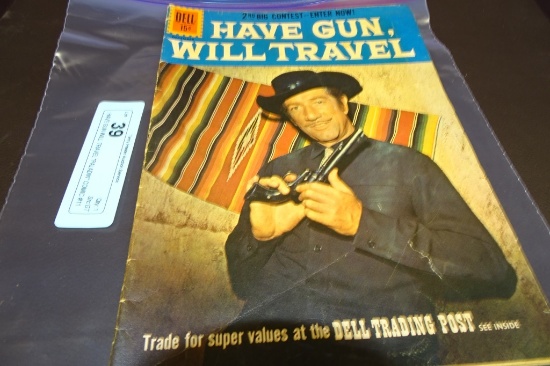 HAVE GUN WILL TRAVEL "PALADIN" COMIC #11 1961