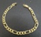 14 KT GOLD BRACELET 7.5