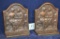 CAST IRON BOOKENDS 