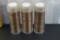 3 ROLLS UNC STATE QTRS ND,IL,WA