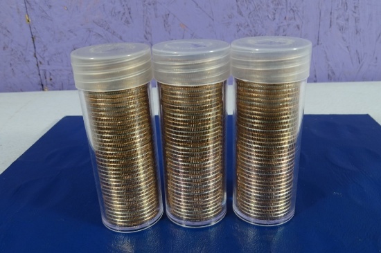 3 UNC ROLLD STATE QTRS VIRGIN ISL,PR,MARIANA