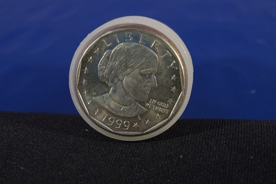 25 EA 1999 Susan B Anthony UNC Dollars