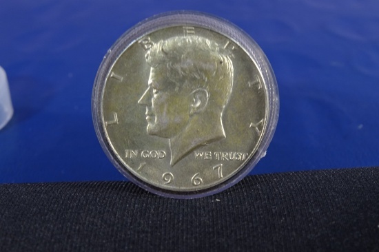 19 EA 1967 Kennedy Half Dollars 40% Silver